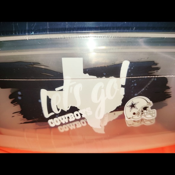 Dallas Cowboys 2pk Rectangular Container set - Picture 3 of 4